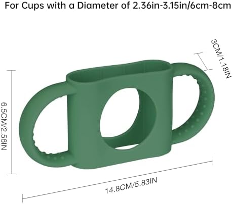 NiHome 2 Pcs Silicone Tumbler Handle - Image 2