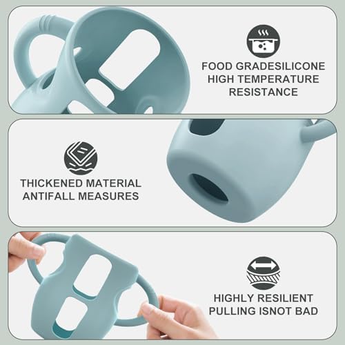 3-Pack Silicone Sleeves with Handles - Image 5