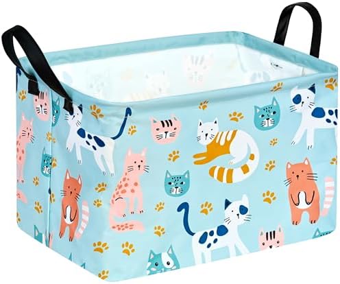 Foldable Nursery Hamper Storage Basket by VAIVUSTO
