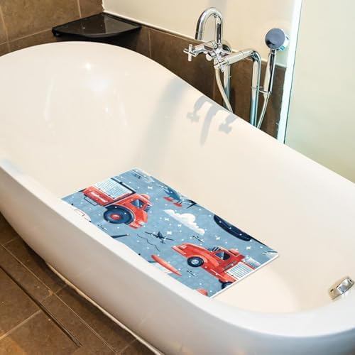 Non Slip Shower Mat Bathtub Mat 15.1x26.8 Inch, Quick Dry Bath Mat - Image 5