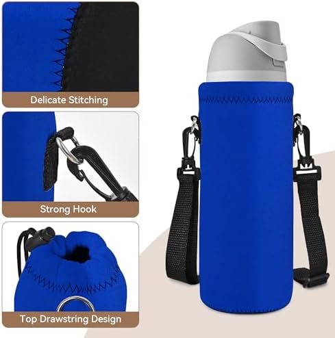 AUPET Water Bottle Sling Bag Carrier Crossbody Sleeve, Insulated Neoprene - Image 5