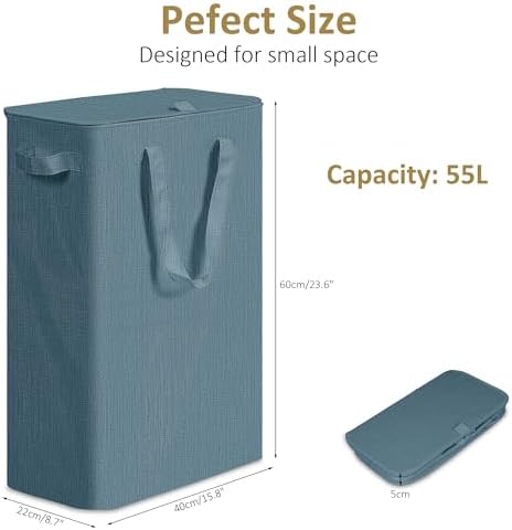 efluky Slim Laundry Basket - Image 2
