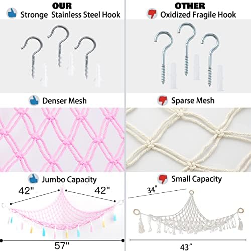 Stuffed Animal Storage Hammock Toy Net - Image 5
