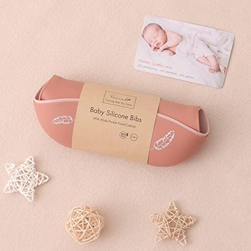 ROCCED Baby Silicone Bibs 2 Sets Baby Bibs - Image 6