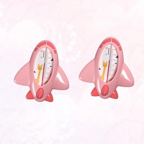 2Pcs Baby Bath Water Thermometer, Waterproof Pink Temperature Gauge - Image 5