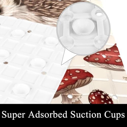 Non Slip Shower Mat Bathtub Mat 15.1x26.8 Inch, Quick Dry Bath Mat - Image 3