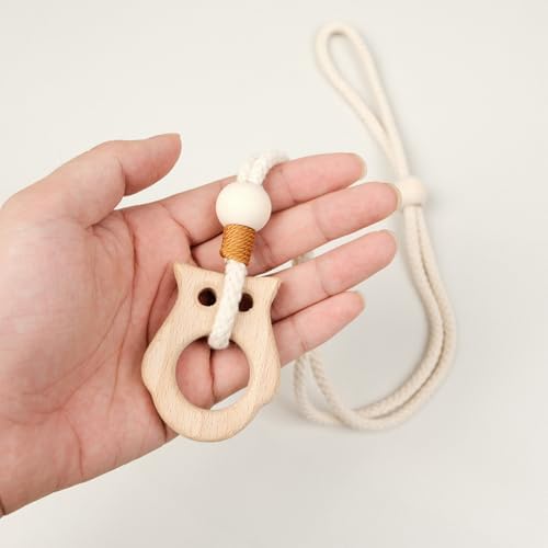 2 Pack Wooden Curtain Tiebacks - Image 5