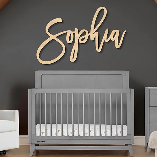 Wooden Name Signs for Nursery Custom Baby Name Sign for Wall Name Signs - Image 2