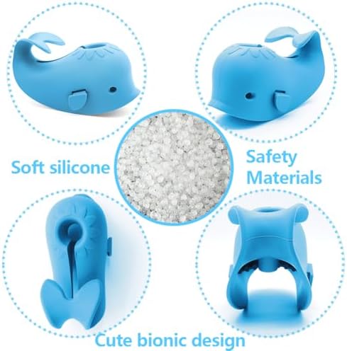 Baby Bathtub Faucet Cover, Baby Safety Protection Silicone Toys, Bath Spout - Image 5