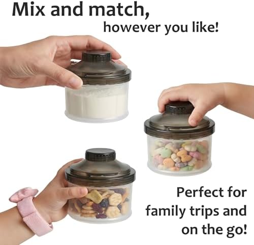 Formula Container to Go – Baby Essentials, Stackable Formula Dispenser - Image 6