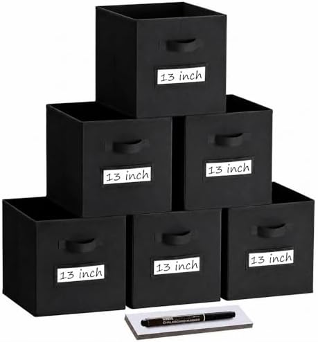 Storage Bins, 13 Inch Cube Storage Bin by Anyoneer