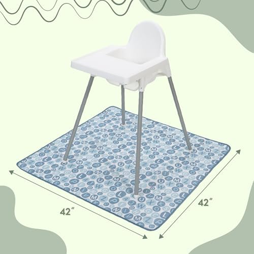 S&T INC. Splat Mat for Under High Chair - Image 5