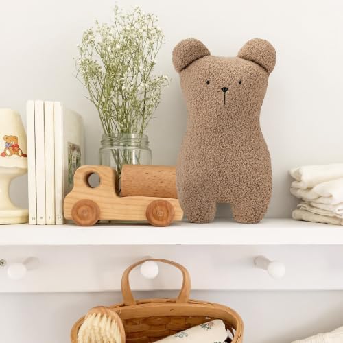 Novabright Cute Bear Pillow Decorative Throw Pillow - Image 3