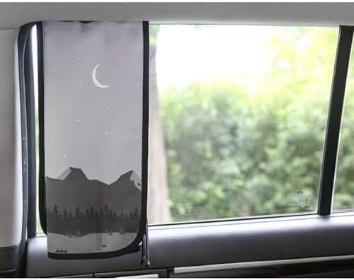 Magnetic Car Sun Shade Curtain for Side Window – Sun Blocker and UV Protector - Image 4