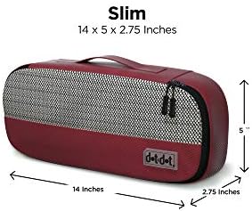 Dot&Dot Slim Packing Cubes for Travel 5pc Set - Image 4