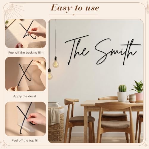 Boao Personalized Last Name Letter Wall Decal - Image 4