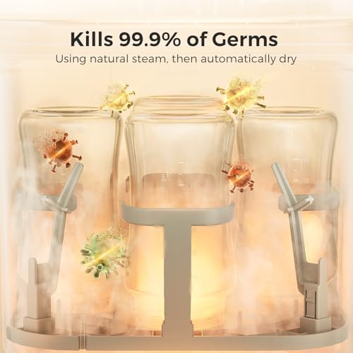 Momcozy KleanPal Pro All-in-One Bottle Washer, Sterilizer & Dryer - Image 4