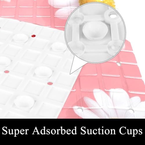 Non Slip Shower Mat Bathtub Mat 15.1x26.8 Inch, Quick Dry Bath Mat - Image 3