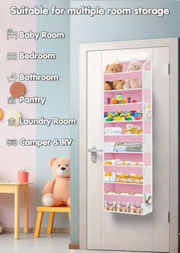 TAHAVICE 2 Pack Over the Door Storage Organizer - Image 4
