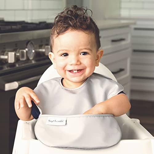 Tiny Twinkle Mess-Proof Baby Bibs - Image 4