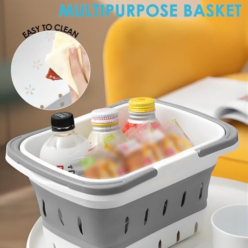 Fammart Plastic Shower Caddy Portable, Bath Basket Cleaning Caddy w/Handle - Image 7