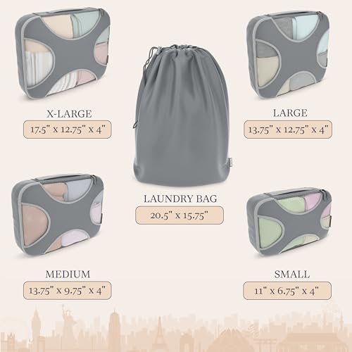 Shacke 5 Set Packing Cubes for Travel - Image 4