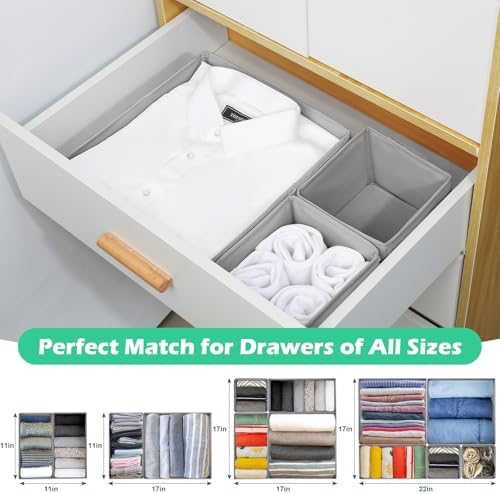Drawer Clothing Organizer 16-Pack - Image 5