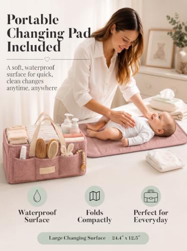 Baby Diaper Caddy Organizer - Image 4