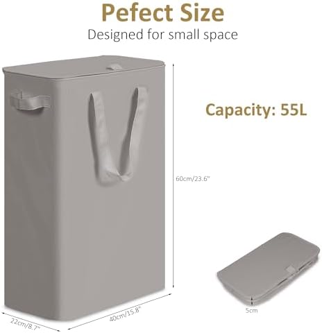 efluky Slim Laundry Basket - Image 2