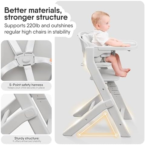 Obee Odee Fully Washable Baby High Chair - Image 5