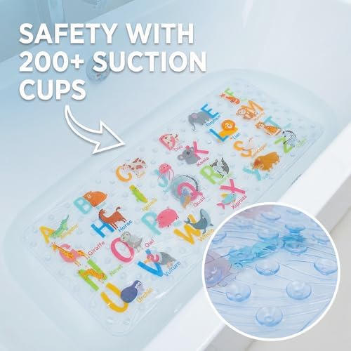 Cute Cartoon Non-Slip Bath Mat for Tub - Image 3