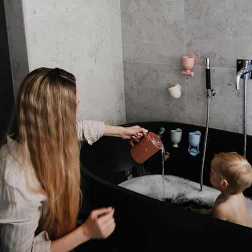 mushie Pour and Play Bath Toy Set | Interactive Water Play - Image 6