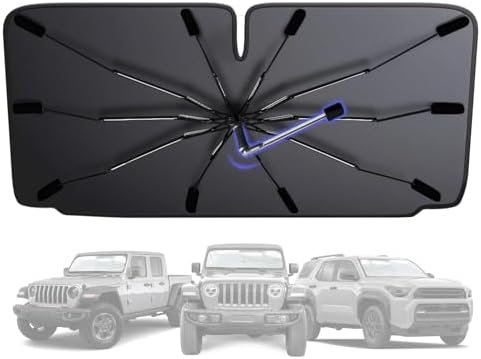 Windshield Sun Shade Umbrella by MakeLifeBetter