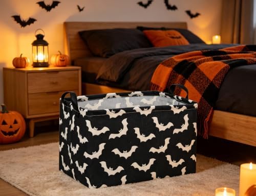 Essme Rectangular Bat Basket, Kids Storage Bins Organizer - Image 5