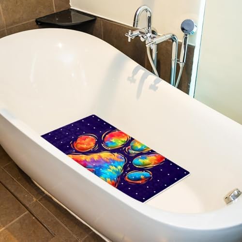 Non Slip Shower Mat Bathtub Mat 15.1x26.8 Inch, Quick Dry Bath Mat - Image 5