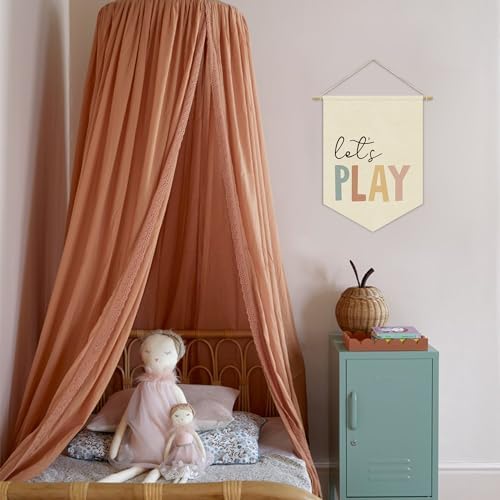 Playroom Sign Decor Let's Play Canvas Banner, Nursery Classroom Wall Art Canvas - Image 4