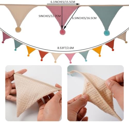 2 Pcs Pennant Banner Flags - Image 3