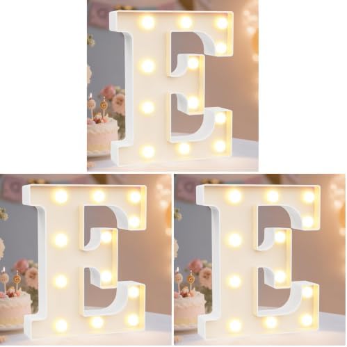 Pooqla LED Marquee Letter Lights Sign, Light Up Alphabet Letter by Pooqla