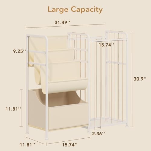 BBLIKE Kids Bookshelf and Toy Storage - Image 3