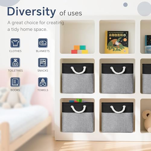 FinishingBo 11 inch Cube Storage Bin - Image 6