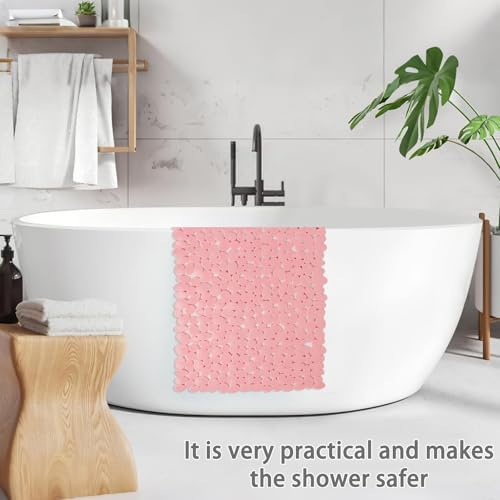 Pebble Shower Mat for Bathtub Non Slip Mat 35"X16" - Image 5