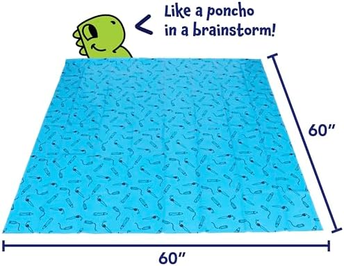 READY 2 LEARN Splat Mat for Crafting, Waterproof Table & Floor Protector - Image 3