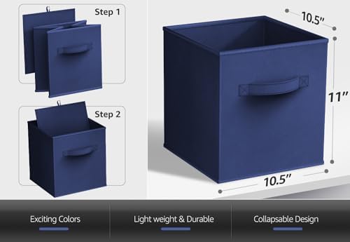 Sorbus Fabric Storage Cubes - Image 3