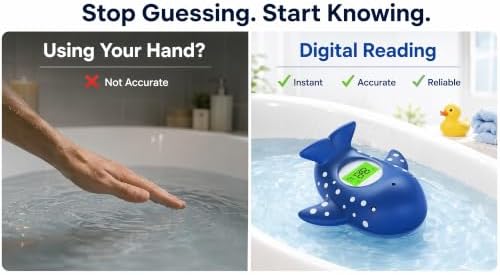 Baby Bath Thermometer for Infant & Toddler, Floating Digital Water Thermometer - Image 3