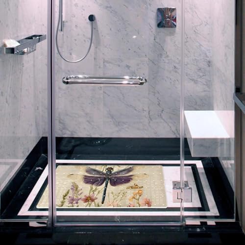 Non Slip Bathtub and Shower Mat 26.8x15.1 inch, Bath Mat - Image 6