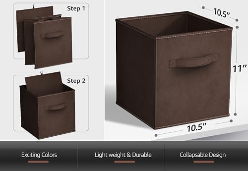 Sorbus Fabric Storage Cubes - Image 3