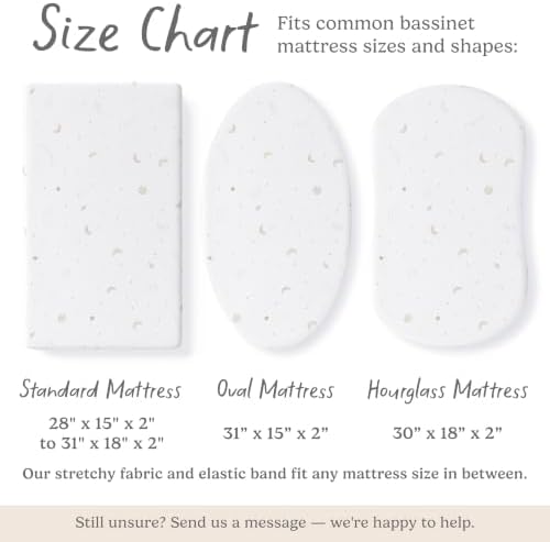 Sorrel + Fern Baby Bassinet Sheets 2Pack - Image 5