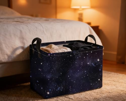 Essme Rectangular Space Basket, Kids Storage Bins Organizer - Image 3