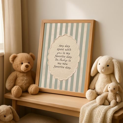 Vintage Nursery Wall Art Inspirational Quote Canvas Prints 16"x24" Unframed - Image 6