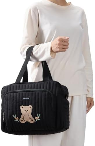 GOBABYMART Small Diaper Bag Tote, Maternity Baby Bag - Image 2